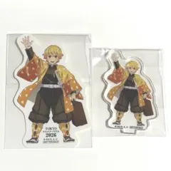 善逸 東京アニメツーリズム 鬼滅 デジタルラリー ステッカー アクスタ