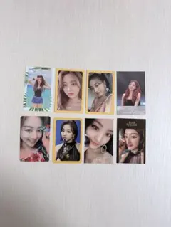TWICE ジヒョ トレカ 8枚セット