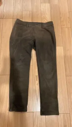 裏起毛パンツ　長ズボン　ポケット付き