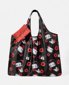 新品未使用 Betty Boop エコバッグ 折りたたみ 収納ポーチ付き