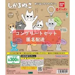 しかるねこ　めじるしアクセサリー　全5種セット　ガチャ