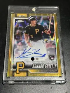 コナーグリフィンKonnor Griffin topps 直筆サインカードmlb - メルカリ
