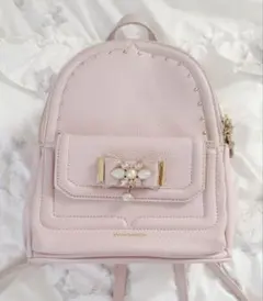 SAMANTHAVEGA リュック ピンク ビジュー リボンのサムネイル