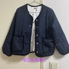 【新品未使用】プティマイン　ジャケット　ネイビー　120
