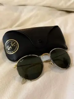 Ray-Ban ゴールドラウンドサングラス