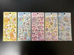 平成はっぴーフォン ぷくぷくあわわちゃん シール 5個セット【新品未開封】