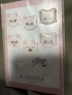 Stray Kids SKZOO ぷくっとシール ジニレット ヒョンジン