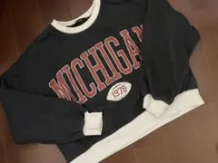 アベイル　CHIP CLIP MICHIGAN ロゴ スウェット トレーナー　M