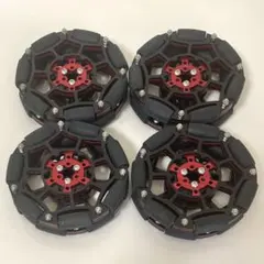 新品未使用 ホットショット 赤 レッド アルミホイール タイヤ - メルカリ