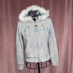 GAP ファージップパーカー y2k 平成 グランジ - メルカリ