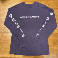 HYSTERIC GLAMOUR 長袖カットソー パープル Sのサムネイル
