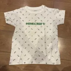 Minecraft Tシャツ 110サイズ ホワイト
