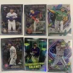 topps 日本人　RC6枚