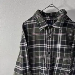 90s 00s Old Gap ネルシャツ チェック柄 S 古着