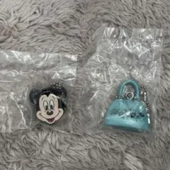 《新品》ディズニー バッグコレクション　キーホルダーセット