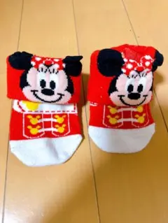 ディズニーリゾート ミニーマウス ベビー靴下