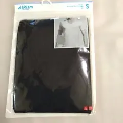 新品　UNIQLO エアリズム　メッシュVネックT（半袖）ネイビー　S メンズ