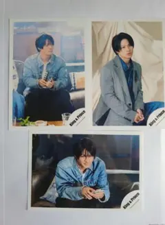 平野紫耀 公式写真 ツキヨミ/彩り MV＆ジャケ写オフショット 3枚