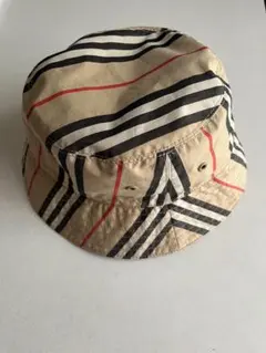 【A級中古】Burberry リバーシブル バケットハット S キッズもOKのサムネイル