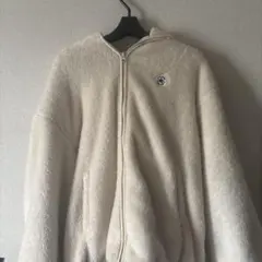 コンバースバックロゴシャギーアウター