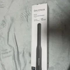 SALONIA ストレートヘアアイロン 15MM