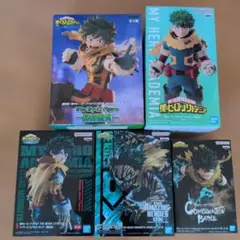 僕のヒーローアカデミア 緑谷出久 フィギュア ５体セット