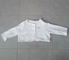 familiar カーディガン 70 ホワイト