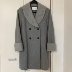 極美品☆ユナイテッドアローズ ダブルフェイス ロングコート ベルト 