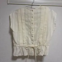 KBF ノースリーブ ブラウス