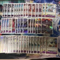 ワンピースカードゲーム 紫エネル引退品調整用パーツ付き - メルカリ