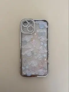 iPhone14ケース ボンボンドロップシール シナモロール