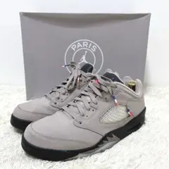 【美品】NIKE AIR JORDAN 5 RETRO LOW PSG（28）