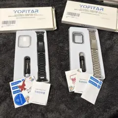 YOFITAR Apple Watch用バンド 2色セット
