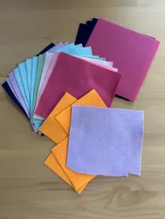 フェルト 17枚セット 柔らか・ハード・ハギレまとめ売り ハンドメイド