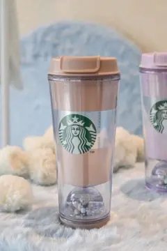 ジェラートピケ スターバックス ベアスノードームボーダータンブラー モカベージュ