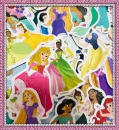 ★プリンセス　ステッカー50枚　ディズニー　Princess シール