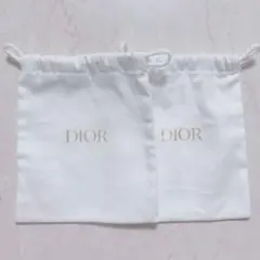 新品未使用　ディオール　DIOR 巾着袋　2点セット