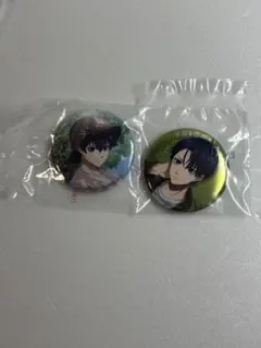 一番くじ　ブルーロック　day off H賞　ホログラム缶バッジ　潔世一　2点