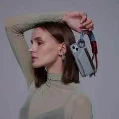 エジュー（ajew）コイルストラップ＆iPhoneケースセット