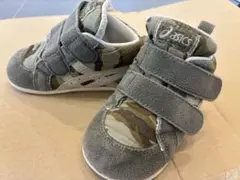 asics 迷彩 ベビーシューズ13.0