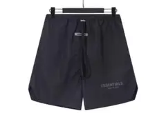 新品FOG Essentials エッセンシャルズ ハーフパンツ ブラックL