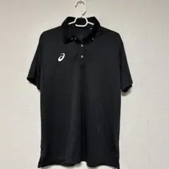 ASICS ブラック シャツ XL