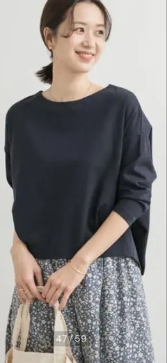 美品 URBAN RESEARCH DOORS コットンバックタックプルオーバー