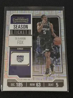 De'Aaron Fox 2023-24 Panini Contenders