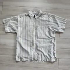 patagonia リズム ストライプ シャツ L