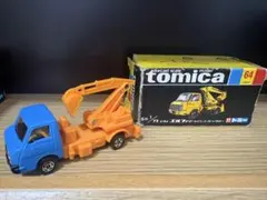 ☆絶版日本製トミカ☆No.64 いすゞ エルフ FF マイパック バックホー