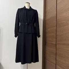 [美品]Brodeur レトロ　フォーマル　セットアップ　ワンピース　喪服