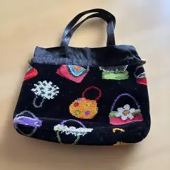 フェイラー　カラフルバッグ刺繍トートバッグ