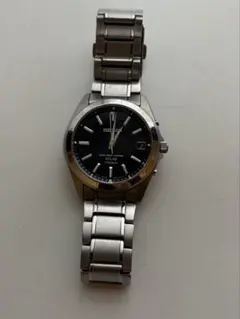 SEIKO ソーラー電波時計 チタン メンズ