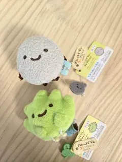 サンエックス　すみっコぐらしコレクション　てのりぬいぐるみ　ざっそう　ほこり